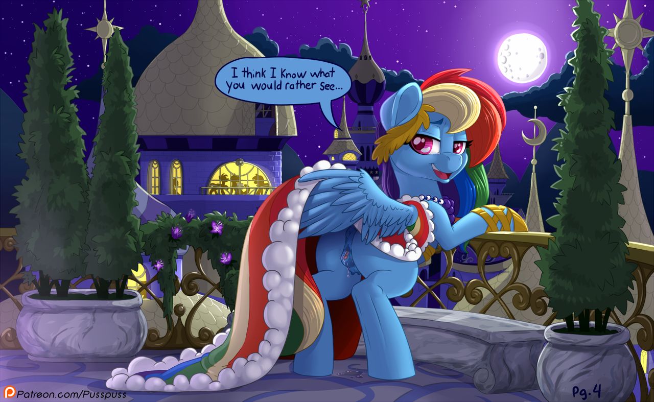 Rainbow Dash and You Attend the Gala page 4 full