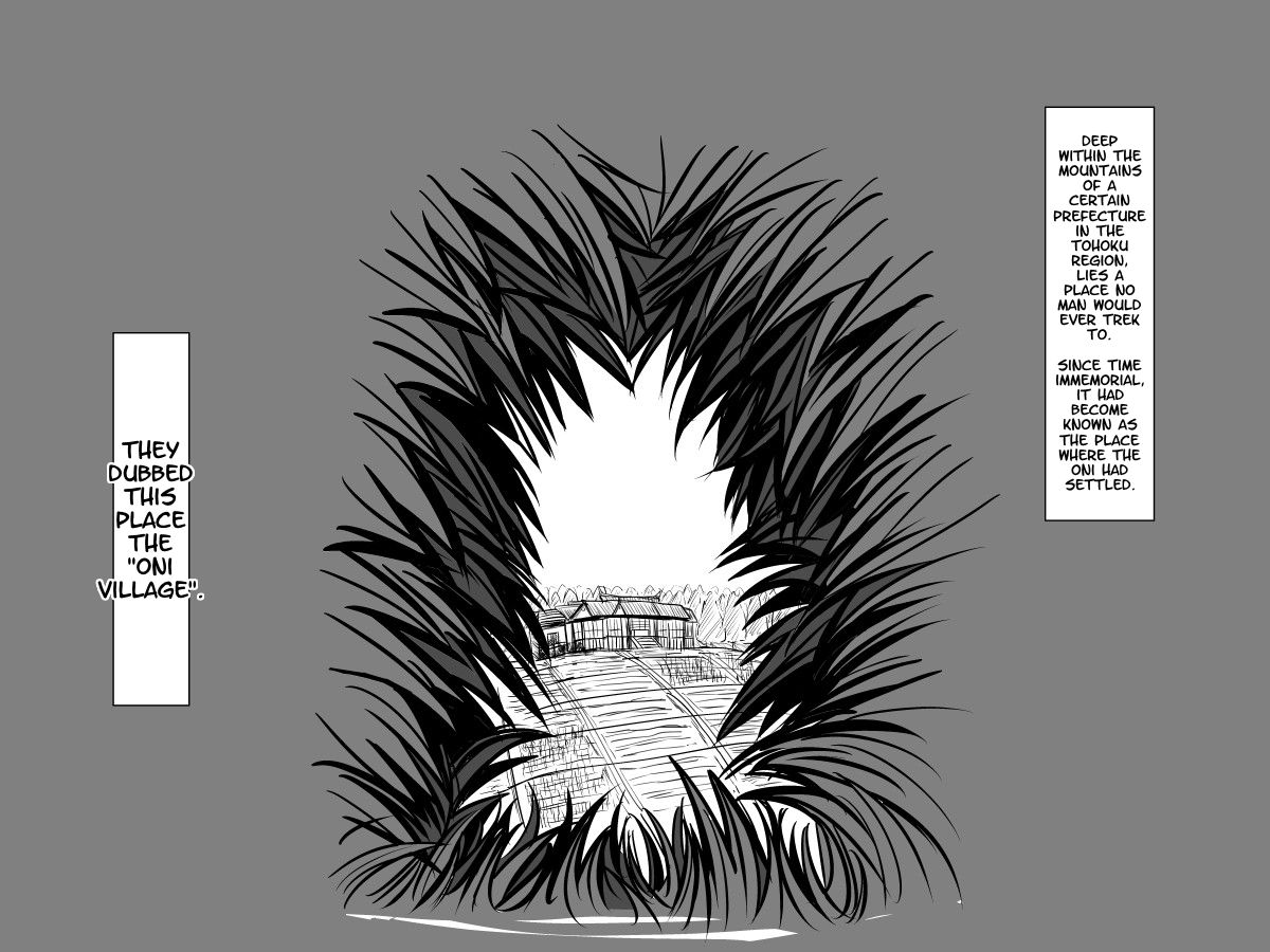 Oni no Sato no Ningen no Bouya ~Asaburo Hen~ | The Human Boy in the Oni Village ~Morning Bath Chapter~ page 1 full