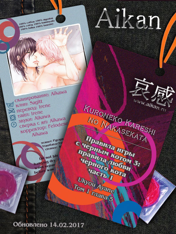 Kuroneko Kareshi no Aishikata 1 | Правила игры с чёрным котом 3: Правила любви чёрного кота - Часть 1 page 5 full