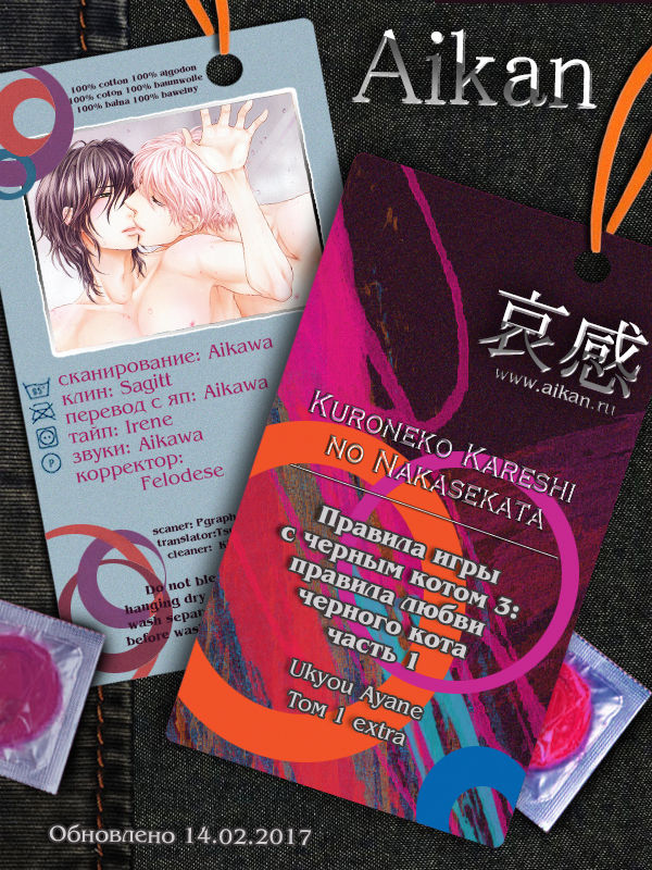Kuroneko Kareshi no Aishikata 1 | Правила игры с чёрным котом 3: Правила любви чёрного кота - Часть 1 page 6 full