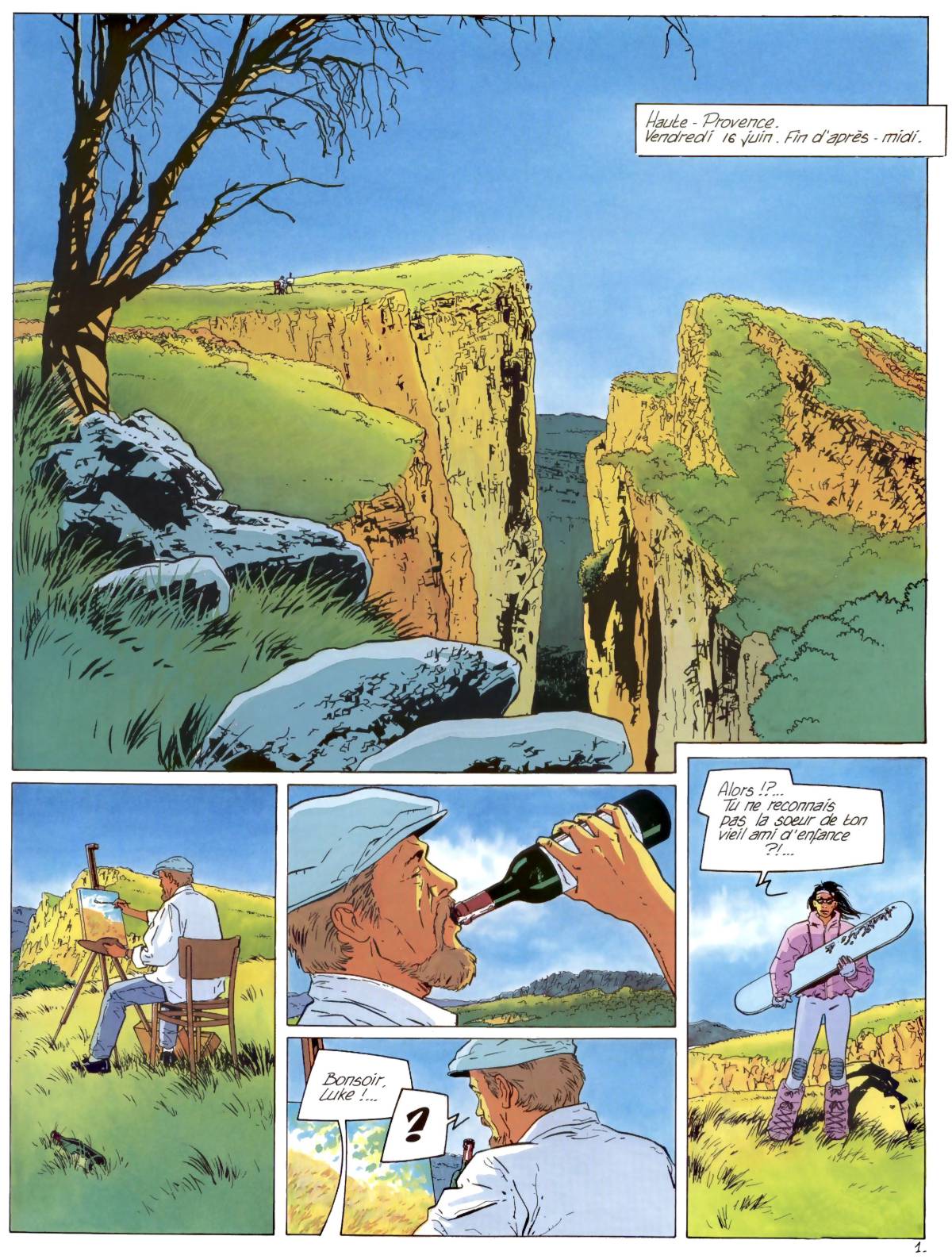 Bleu Lézard - 03 - Fleurs de sang page 3 full