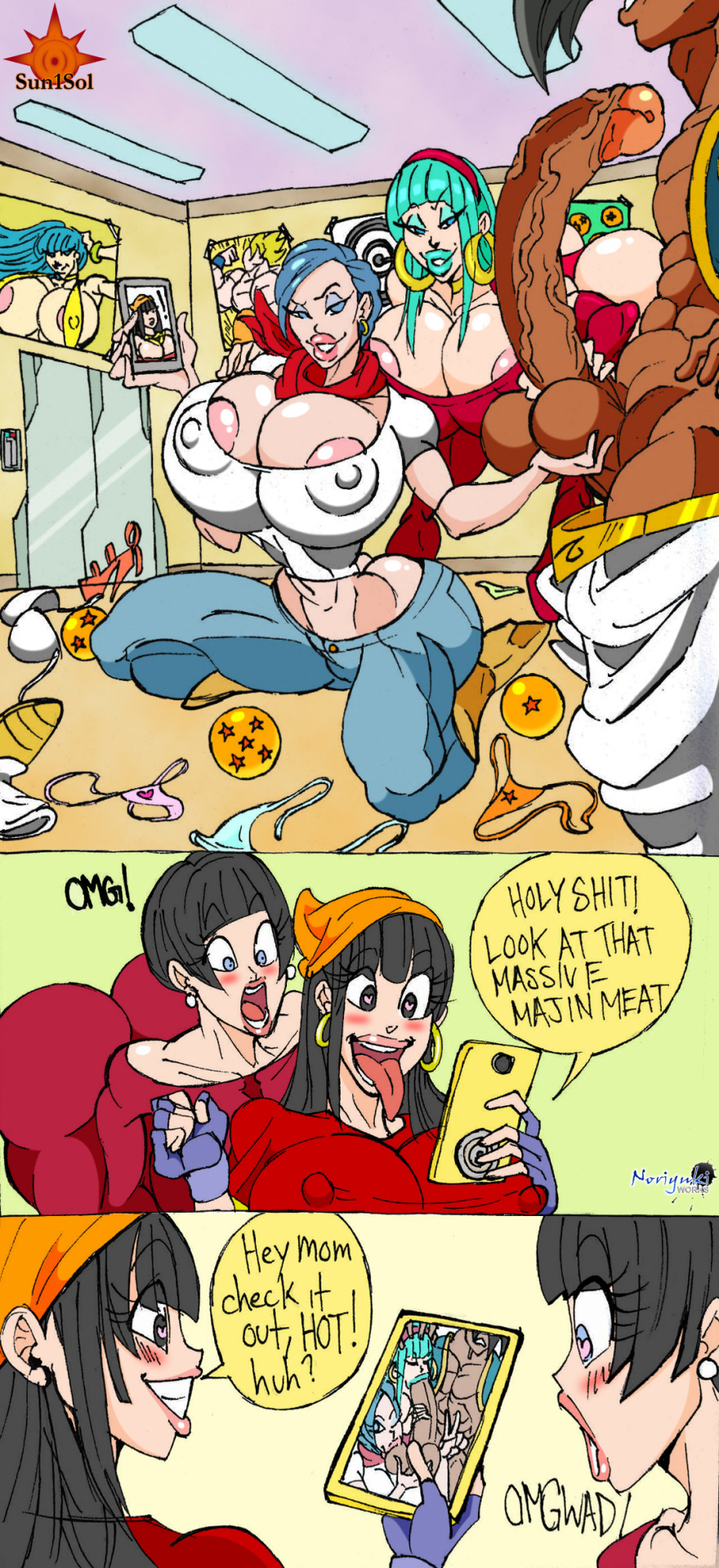 Bulma and Bra Bonding page 2 full