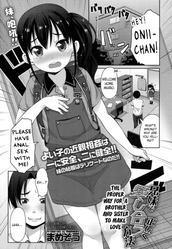 Brother Sister Porn Manga - The Proper Way for a Brother and Sister to Make Love - IMHentai