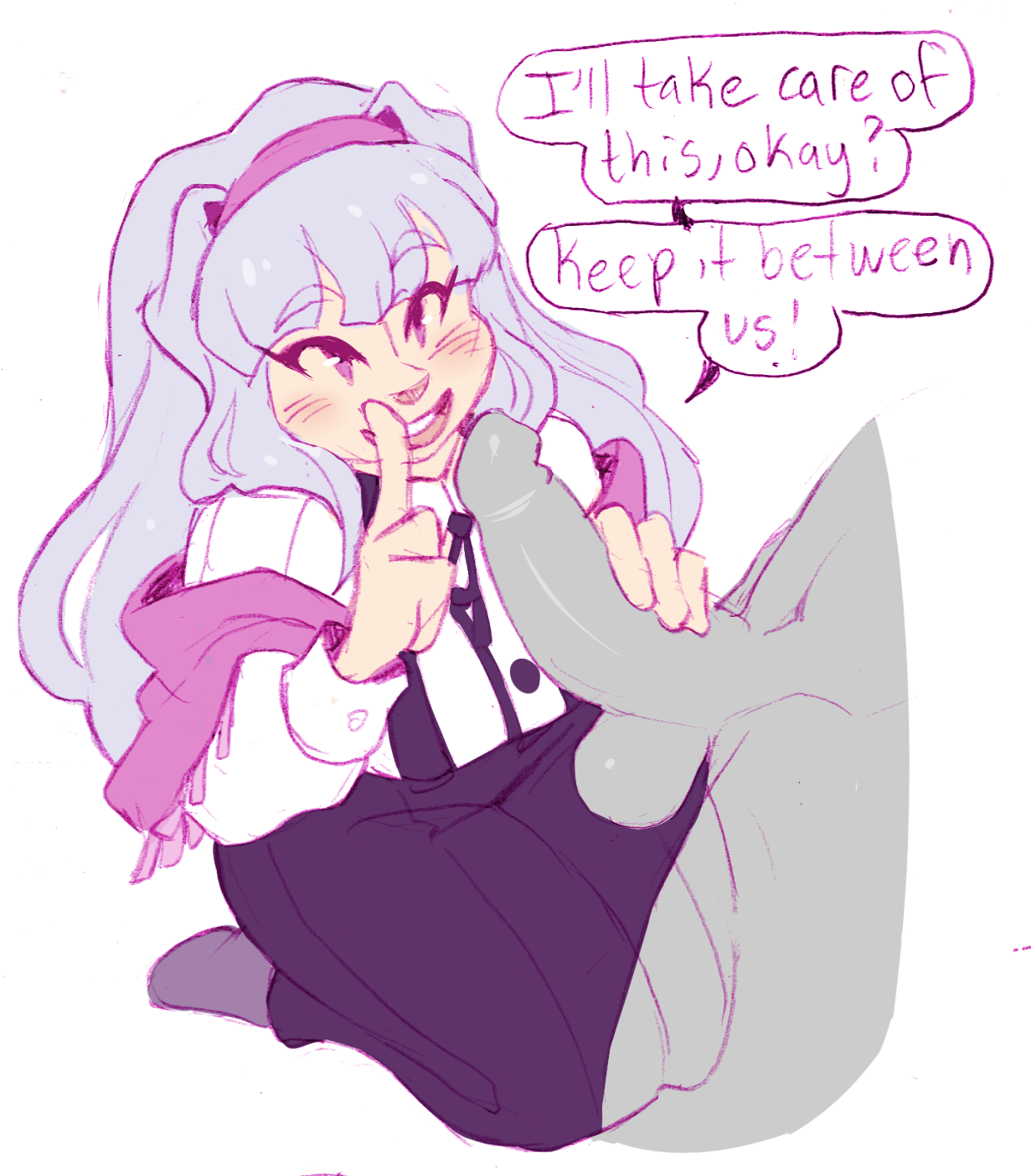 Takane commission and doodles page 1 full