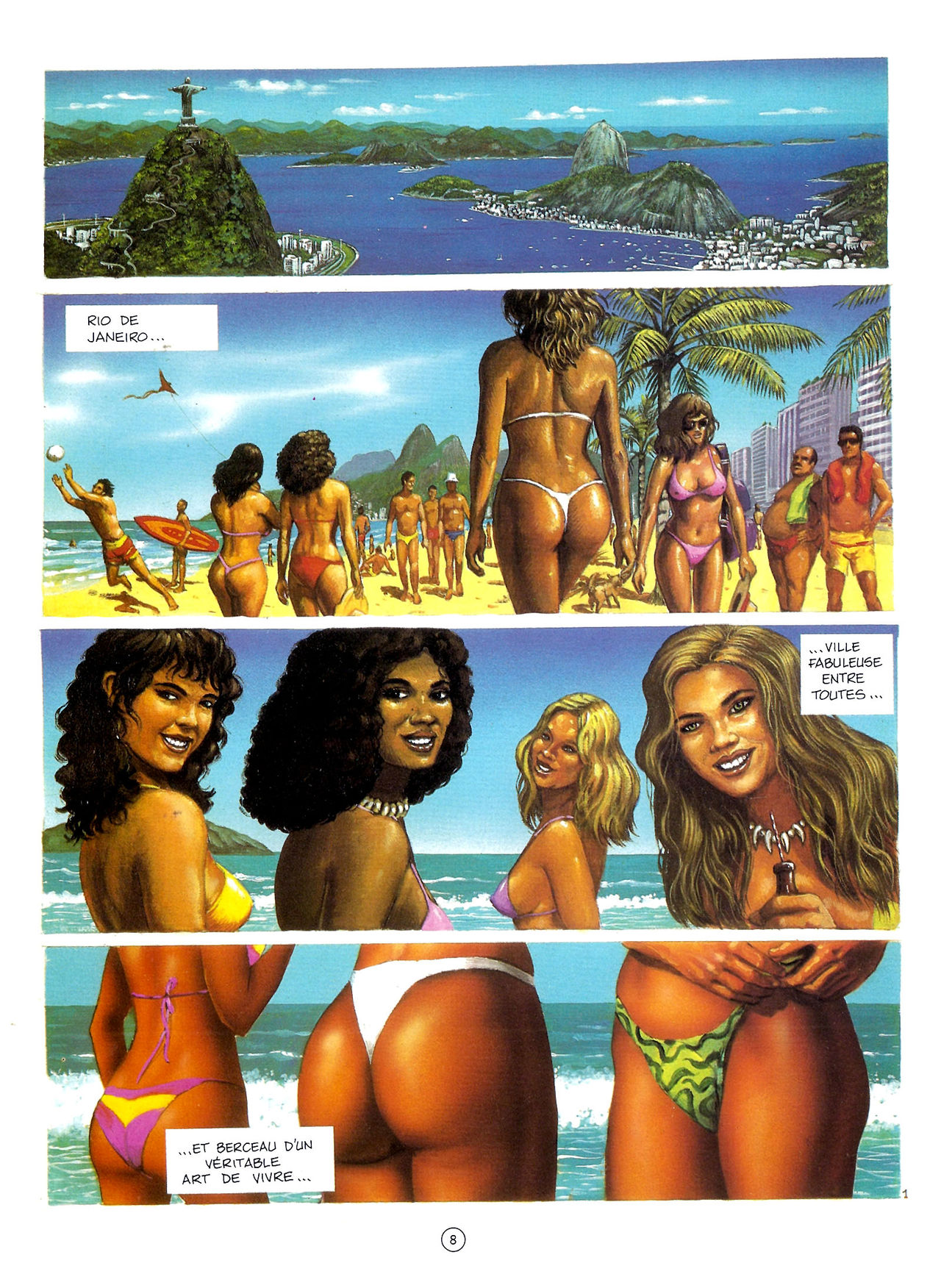 Les Aventures de Vic Voyage 05 - Brazil! page 9 full