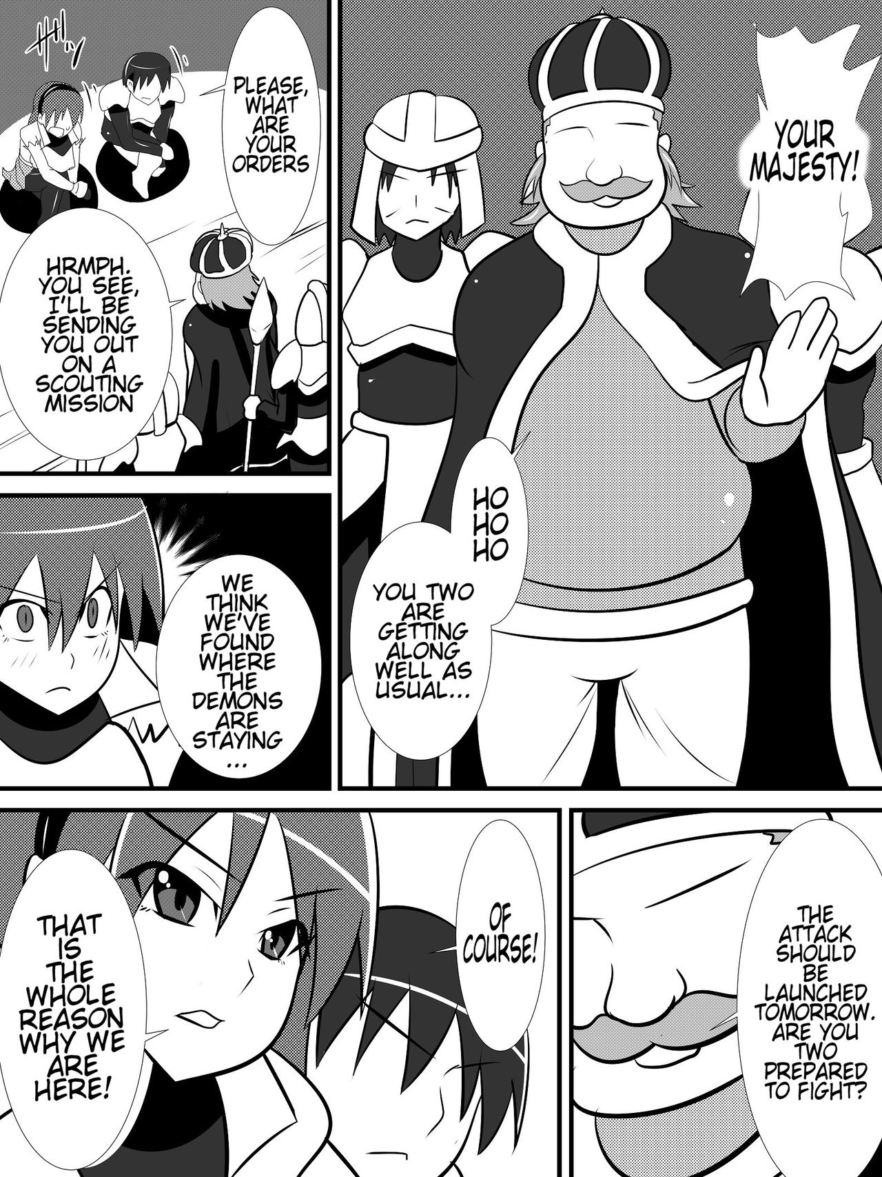 Osananajimi no Onna Kishi ga Oujo ni Naru Made Zenpen | Until My Childhood Friend, A Female Knight, Becomes The Queen page 9 full