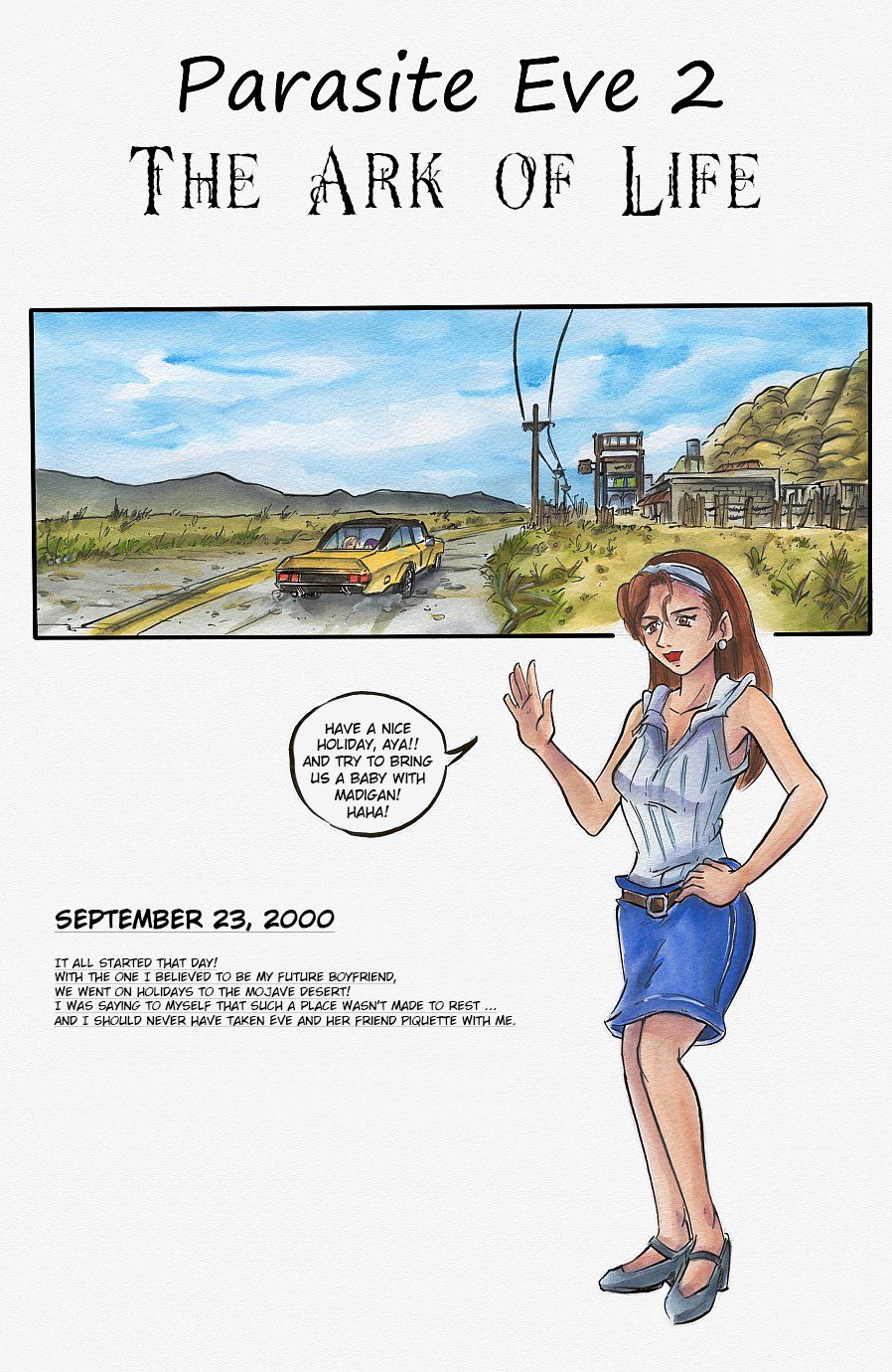 Parasite Eve 2 page 3 full