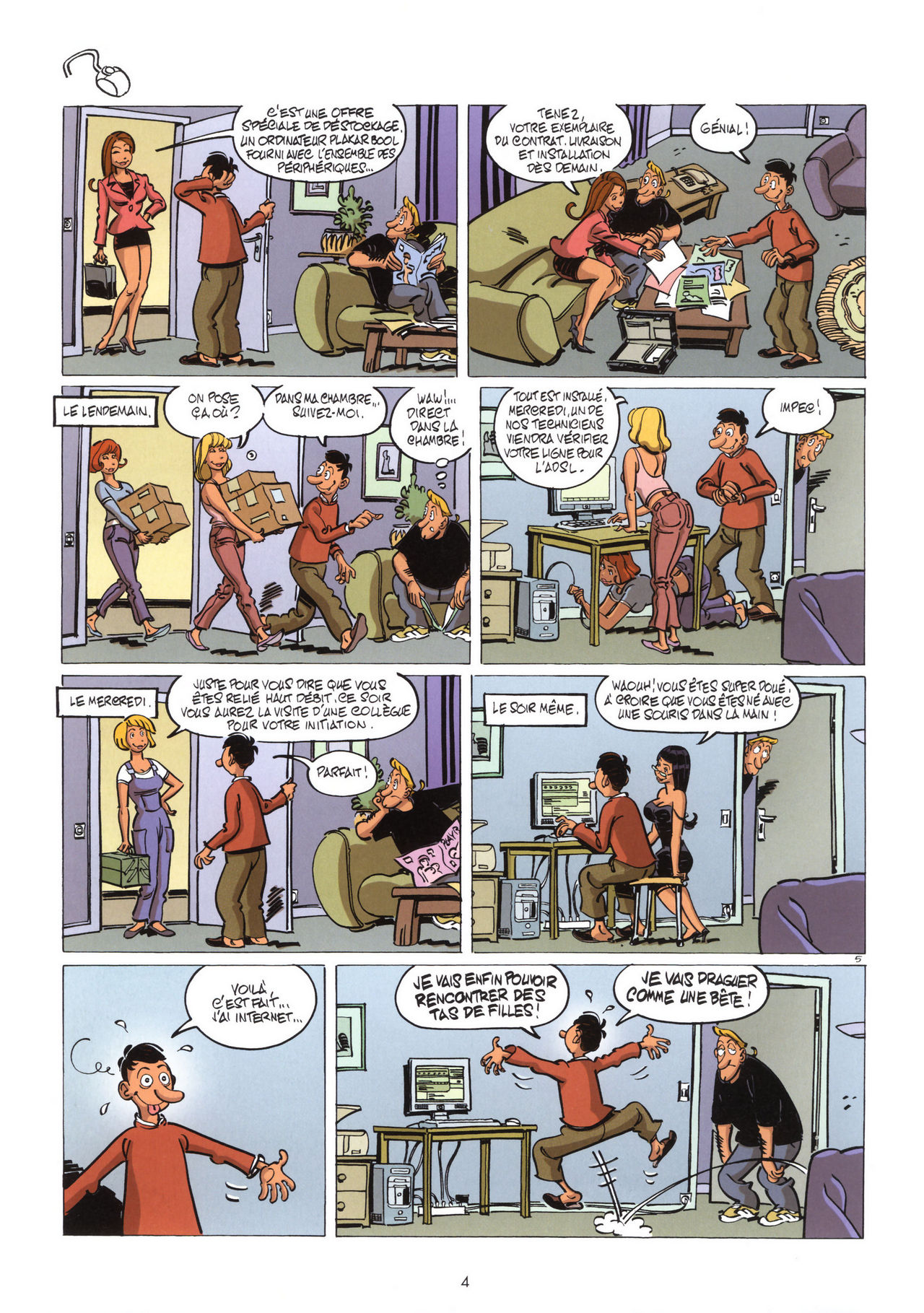 Plan Drague - Tome 01 - Love on the Bit page 5 full