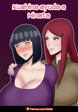 Kushina ayuda a Hinata