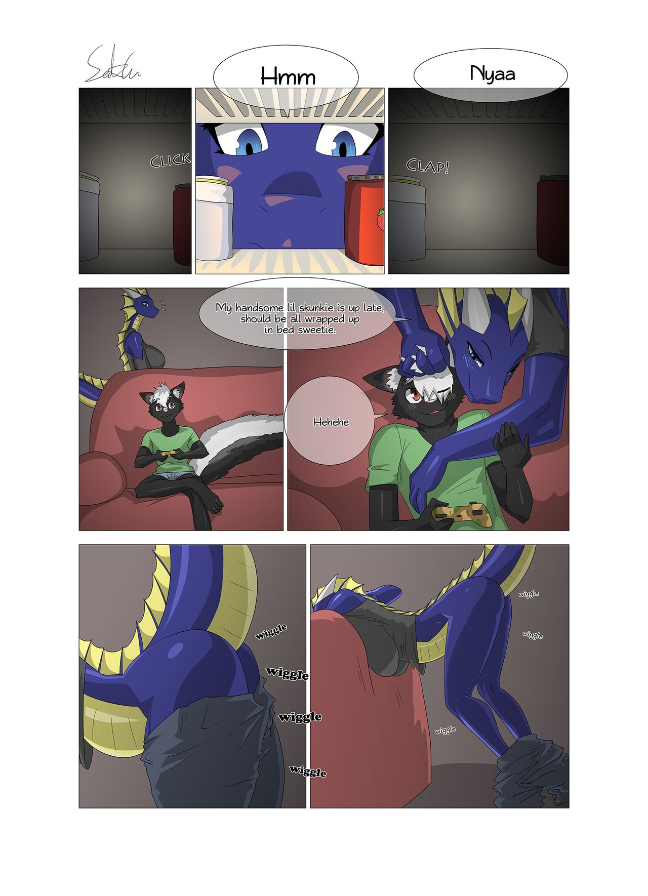 Late Night Lewds page 1 full