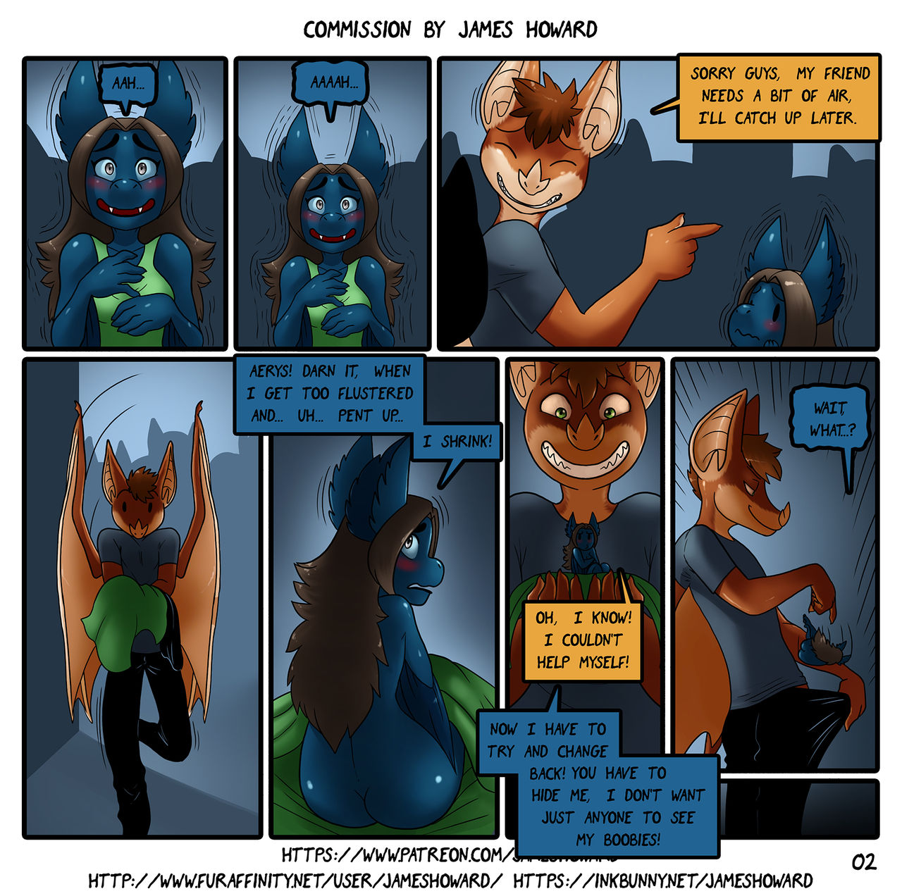 Commission for Aerys and SilvaKagurah page 2 full