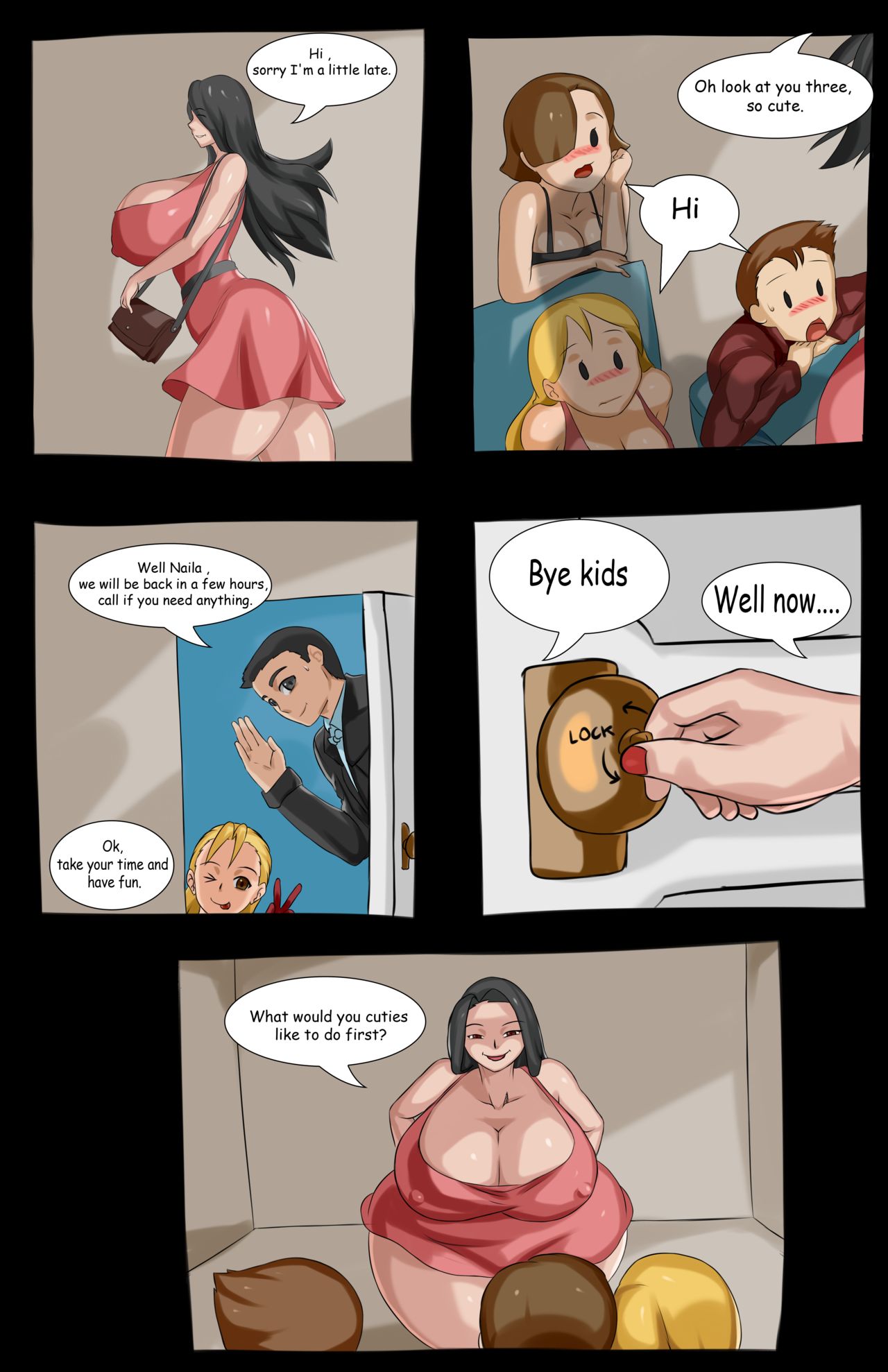 The Sitter page 2 full