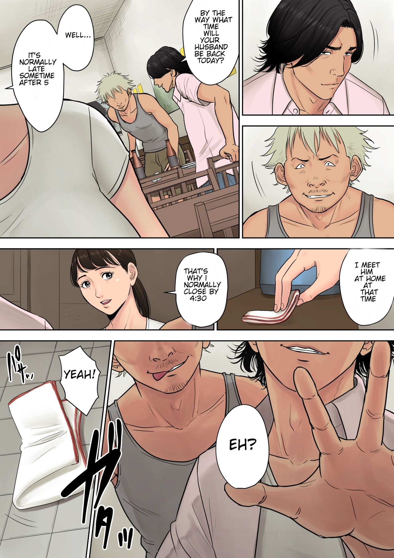 Tokai kara Kita Otoko ~Kowasareta Inaka Tsuma~ page 9 full