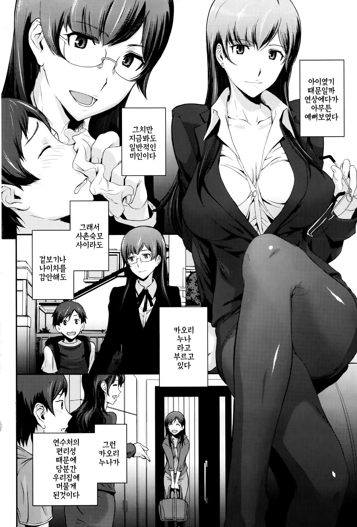 Boku ga Seiyoku ni Makete Shinseki no Sentakumono Asatta Hanashi | 내가 성욕에 패배해 친척의 빨래를 뒤진 썰 page 2 full