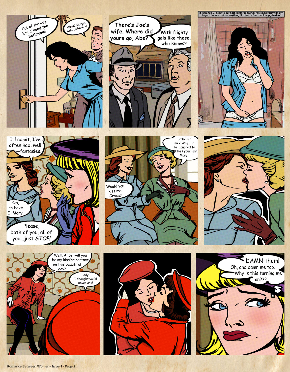 Romance Between Women page 3 full