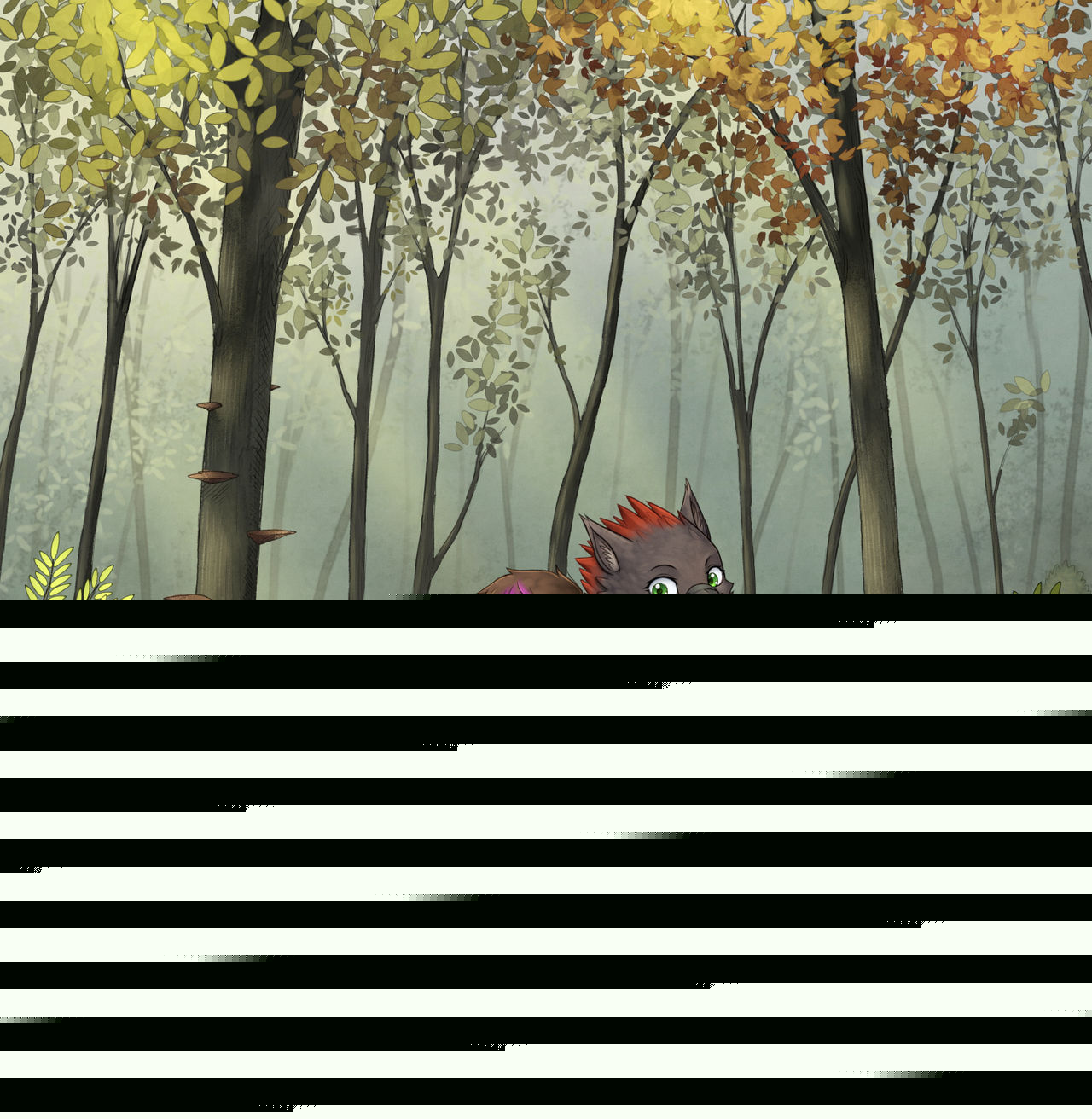 Idly Falling Feathers page 1 full