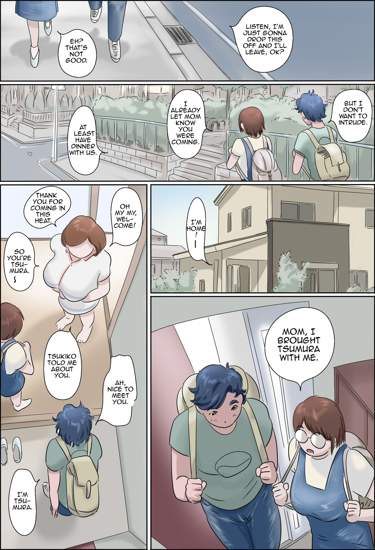 Kanojo no Hahaoya ga Guigui Sasottekuru Ken | My Girlfriend's Mother Jumps my Bones page 2 full