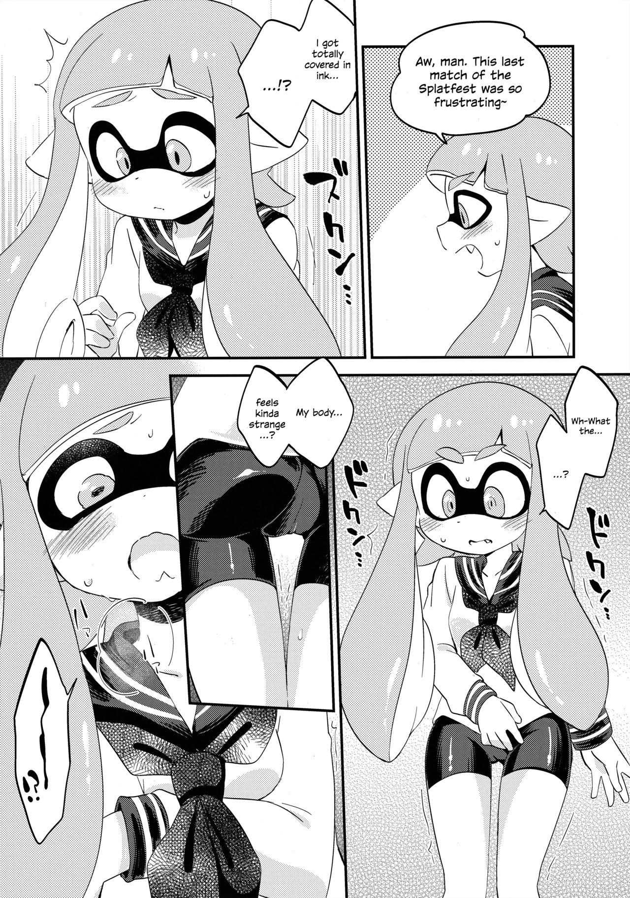 Yuri Ika Gachi♥cchi - Lemon to Milk | Super Lewd Yuri Squids - Lemon and Milk page 3 full