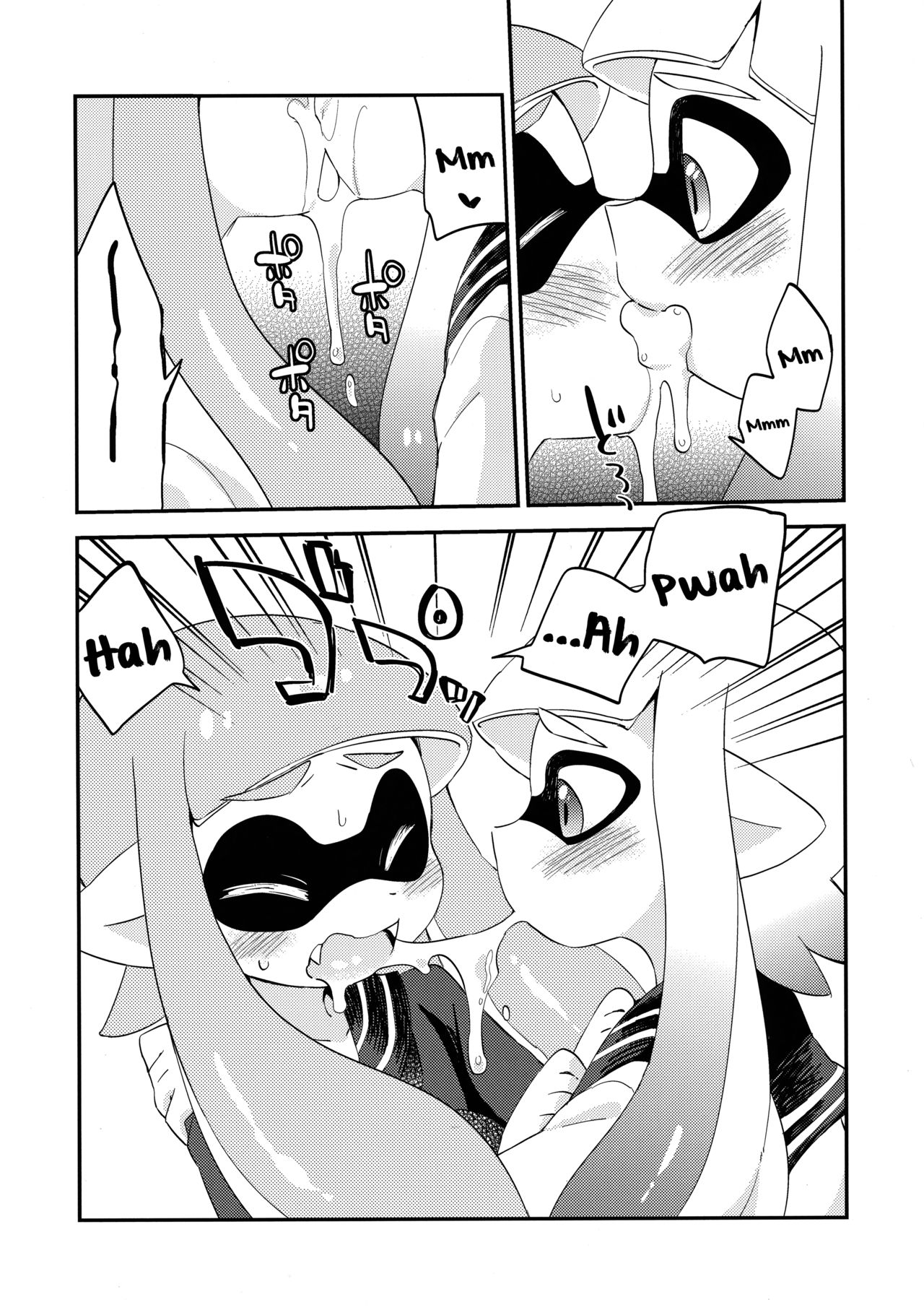 Yuri Ika Gachi♥cchi - Lemon to Milk | Super Lewd Yuri Squids - Lemon and Milk page 7 full