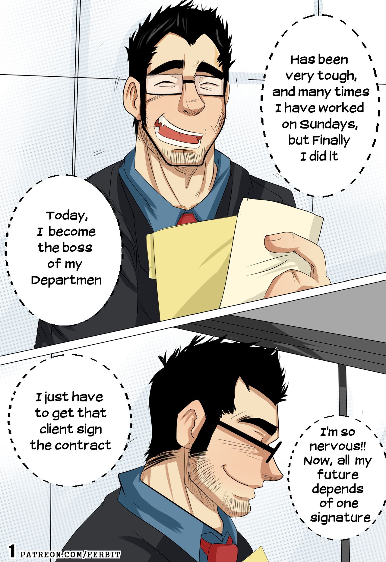 Ferbit Comic #1 The Appontment page 4 full