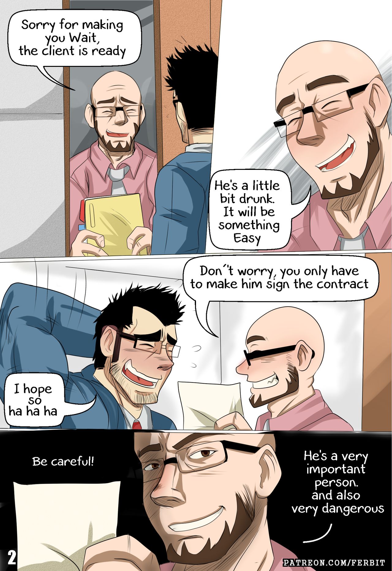 Ferbit Comic #1 The Appontment page 5 full