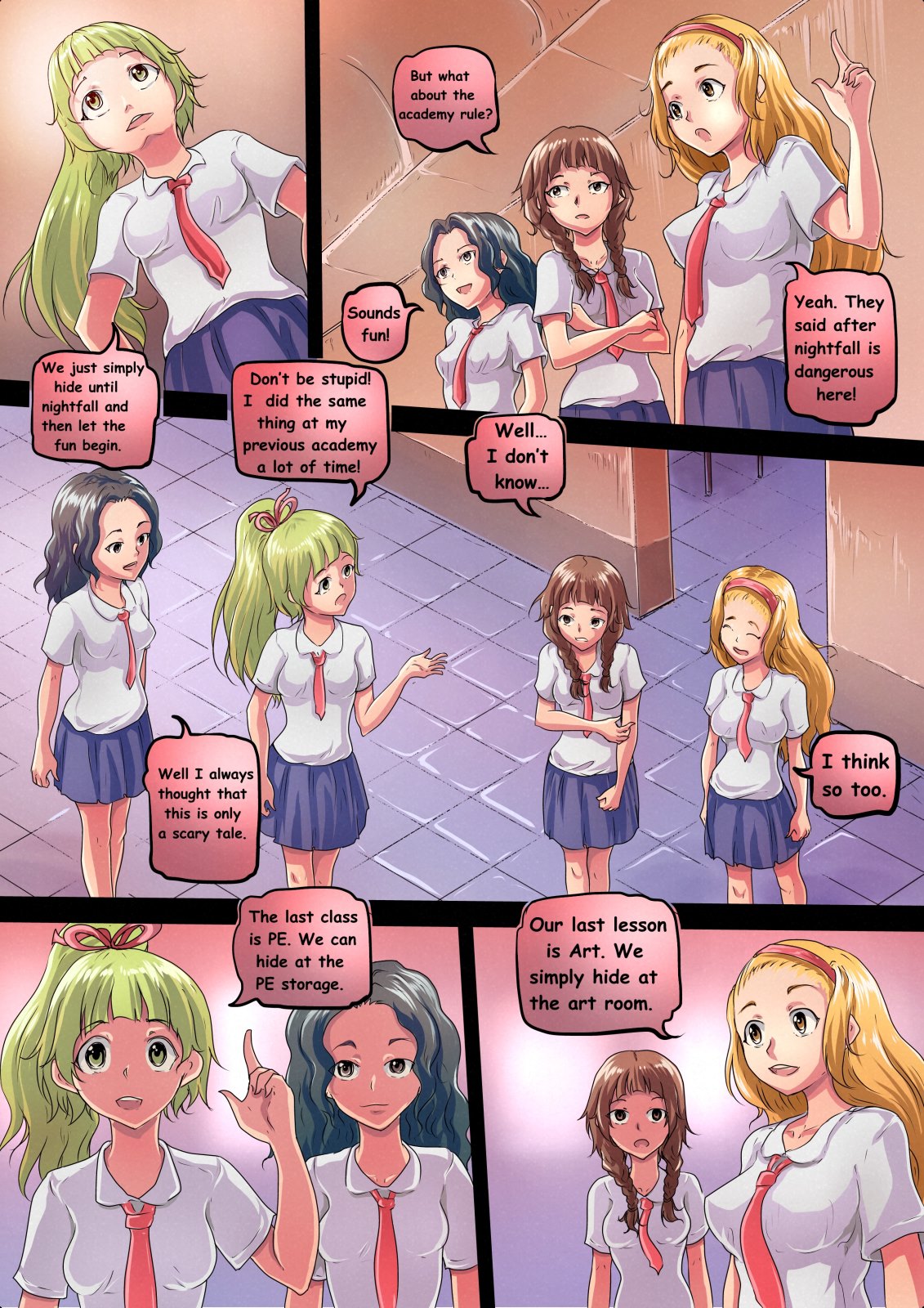 After School Story page 2 full