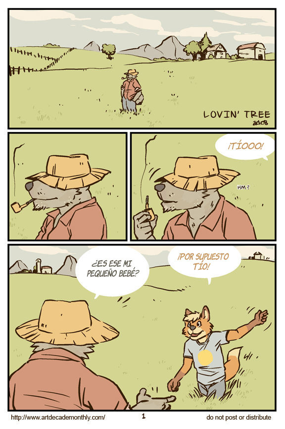 Lovin' Tree page 1 full