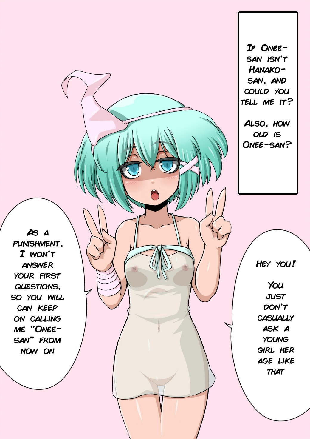 A Story of a Shounen and the Onee-san That Appears at That Restroom page 9 full