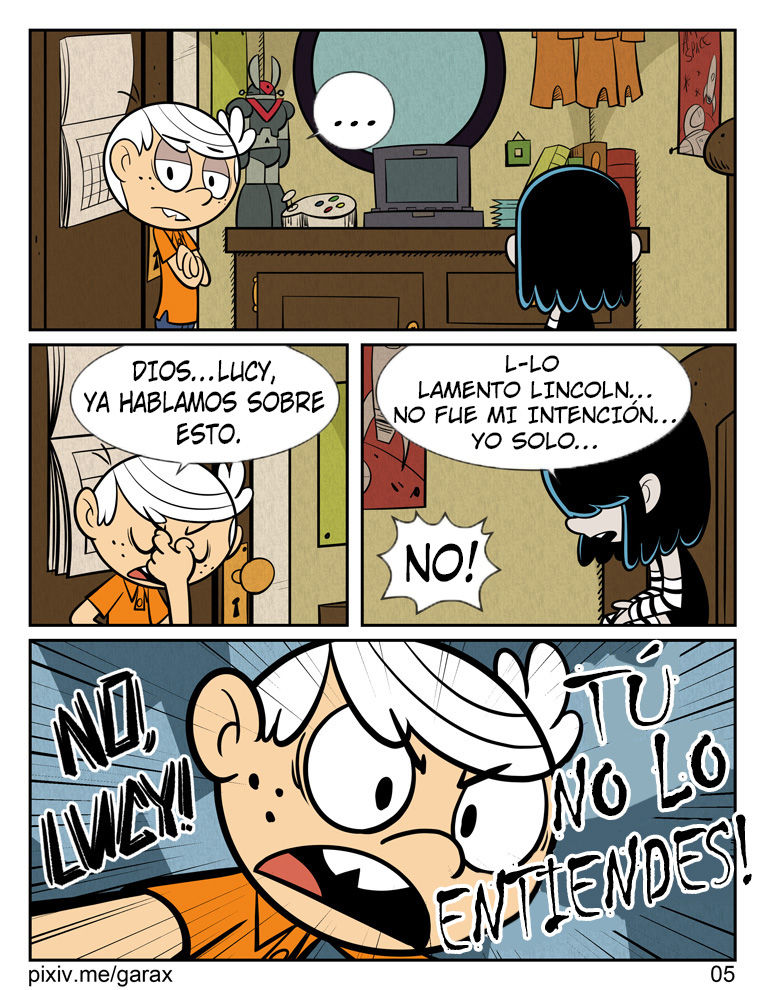 Lucy's Nightmare | La Pesadilla de Lucy page 6 full