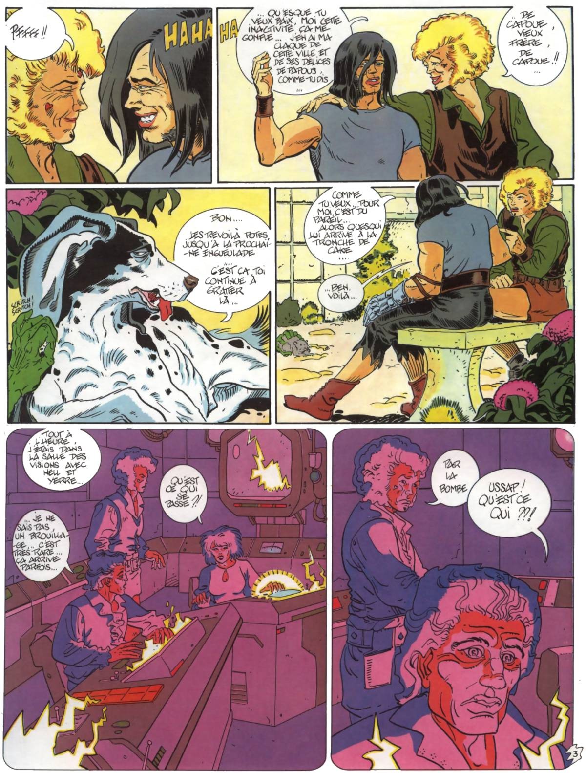 The World of the Bomb T4  / La Terre de la Bombe T4 page 5 full