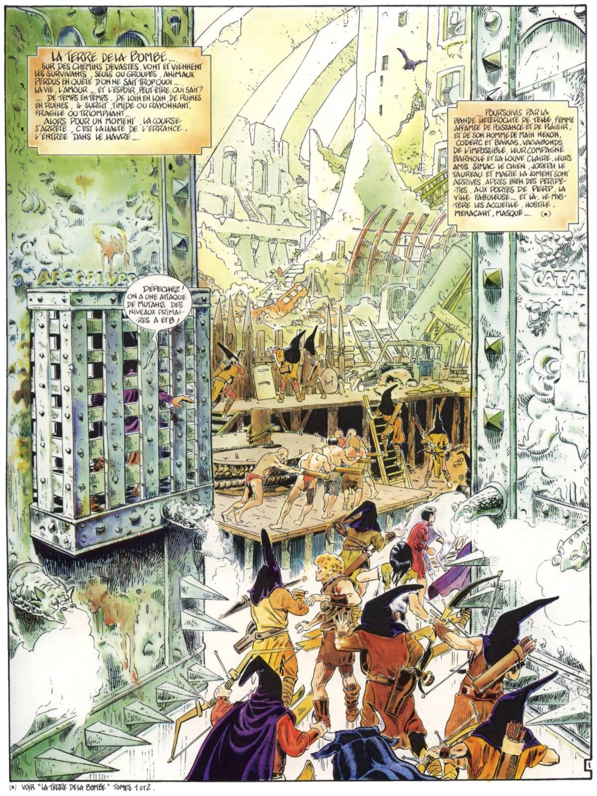 The World of the Bomb T3  / La Terre de la Bombe T3 page 3 full