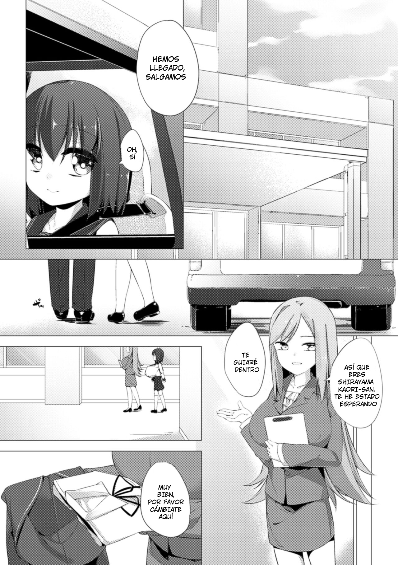 Nyuugyuu Shoujo Kaori | La chica vaca lechera Kaori Ch. 1 page 4 full