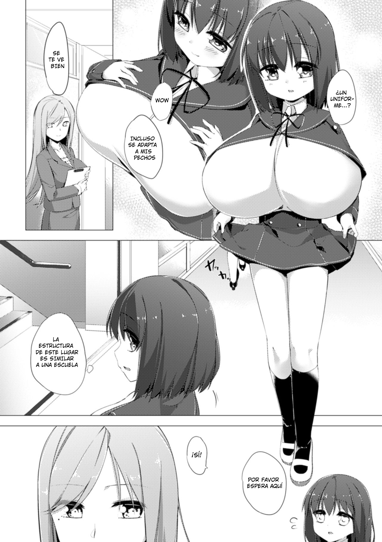 Nyuugyuu Shoujo Kaori | La chica vaca lechera Kaori Ch. 1 page 5 full