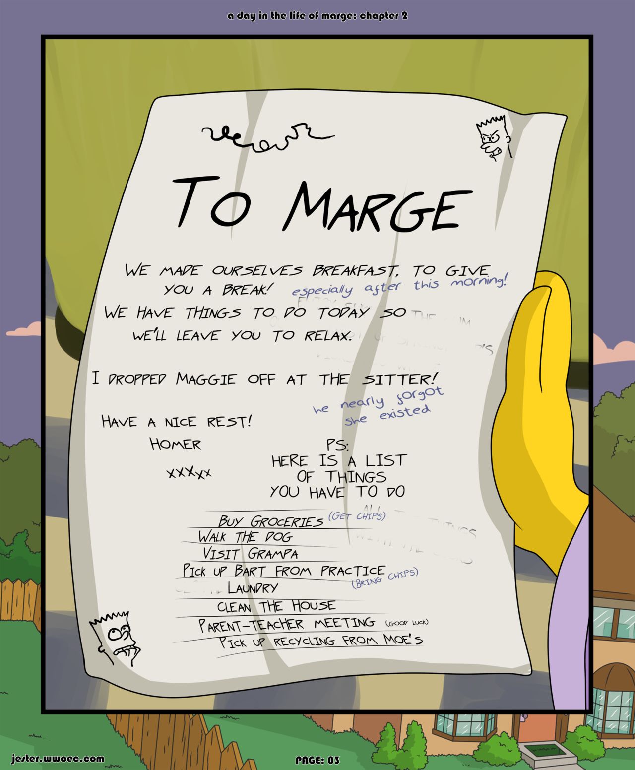 A Day in the Life of Marge chapter 2 page 3 full