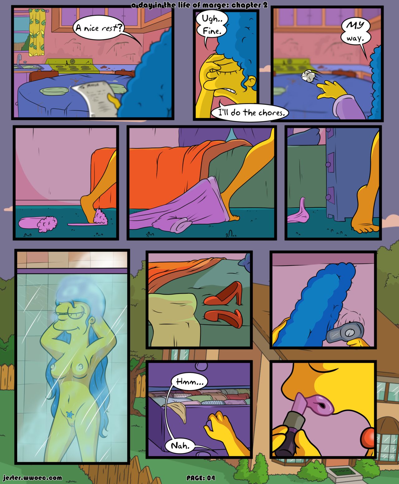 A Day in the Life of Marge chapter 2 page 4 full
