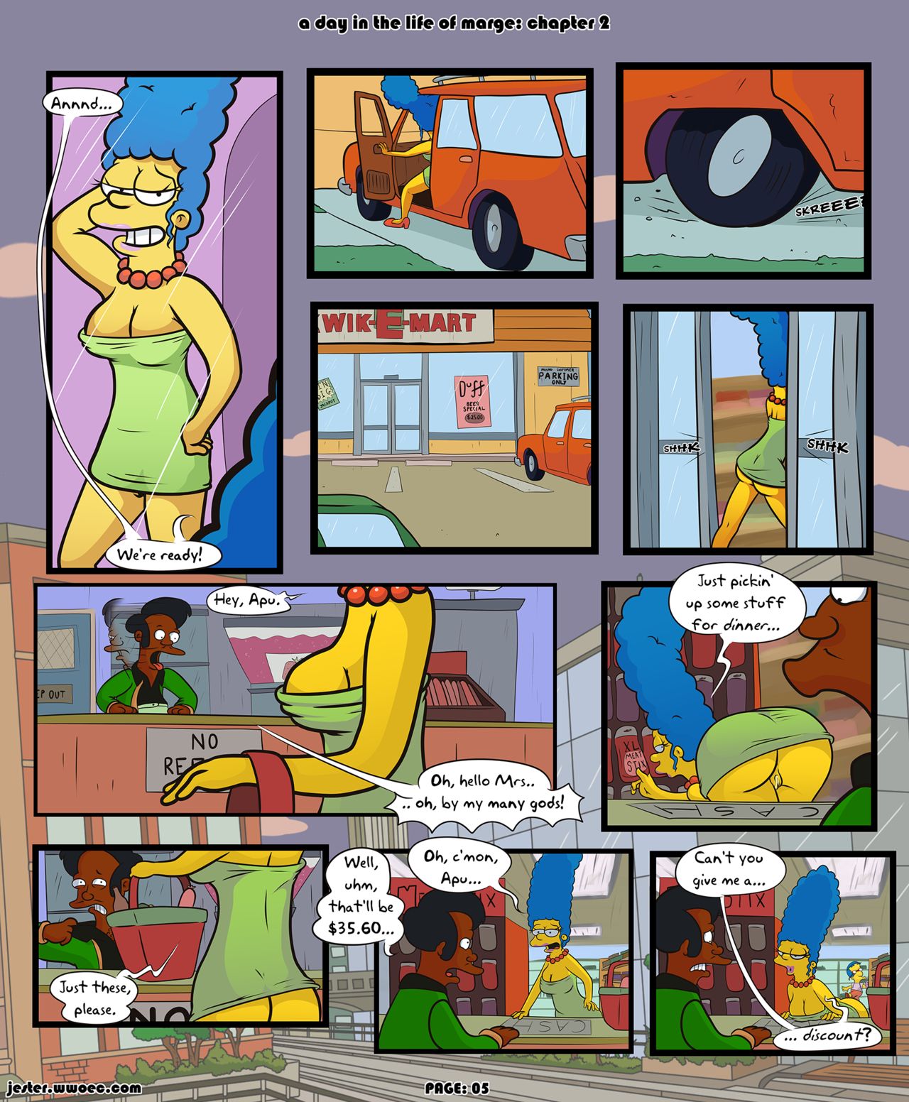 A Day in the Life of Marge chapter 2 page 5 full