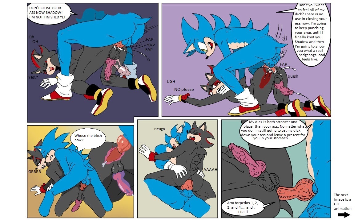 SONIC VS SHADOW YAOI - HQ page 9 full
