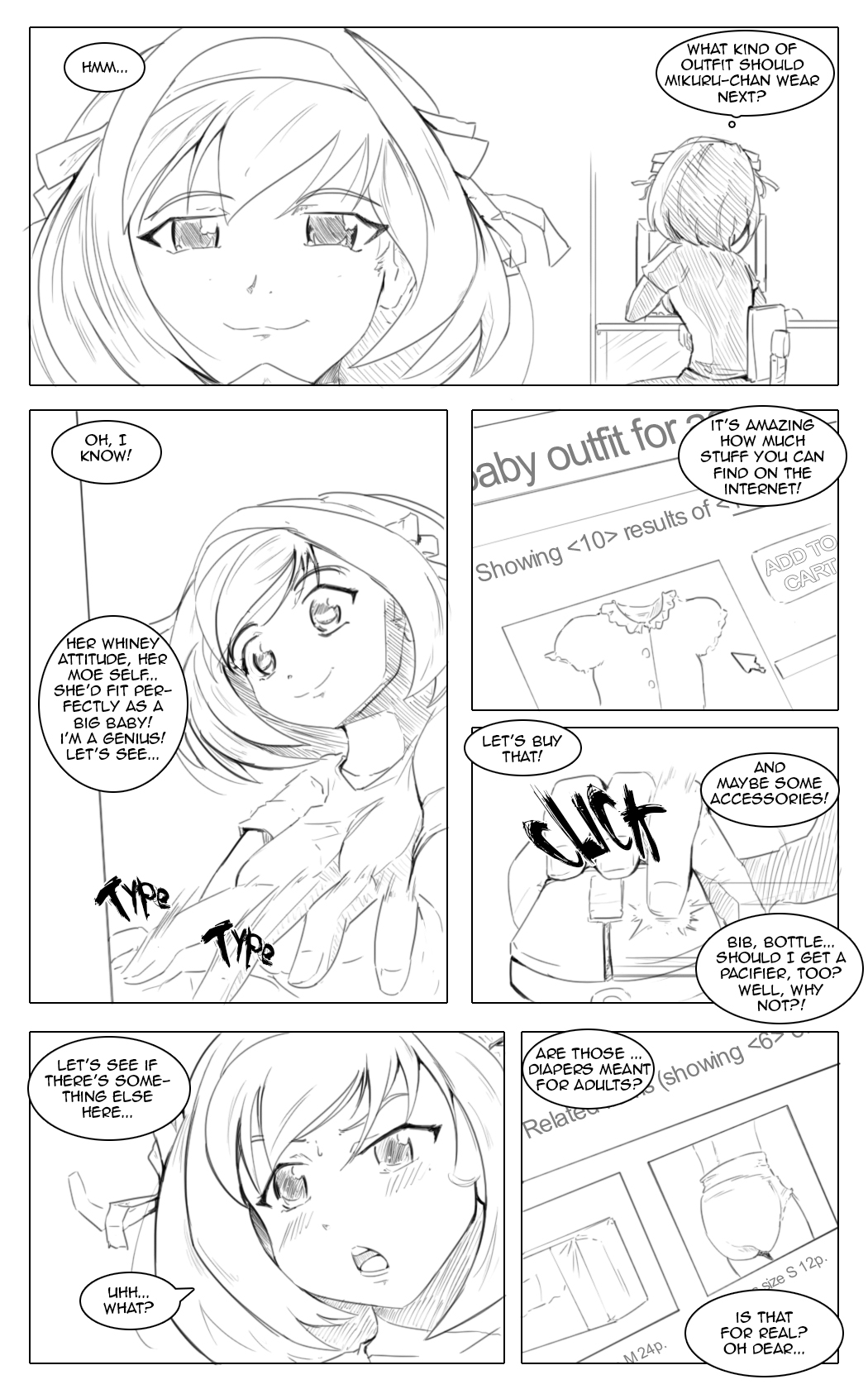 Suzumiya Haruhi no Omutsu page 3 full