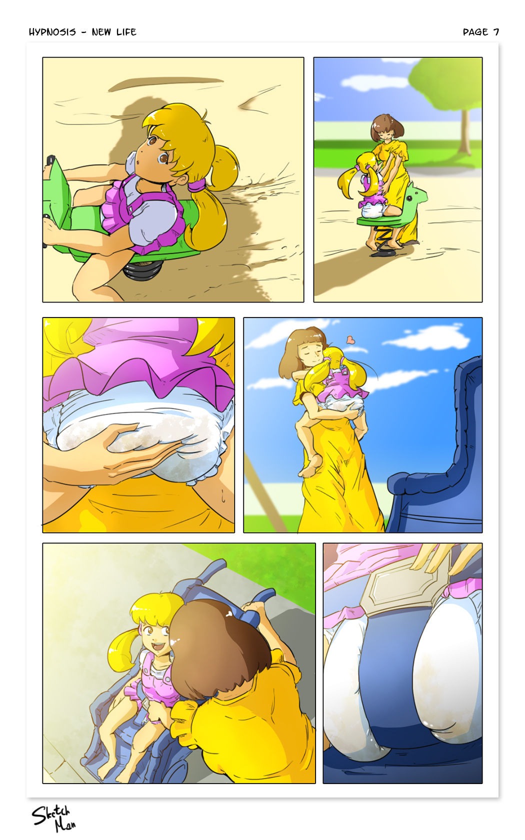 Hypnosis: New Life page 7 full