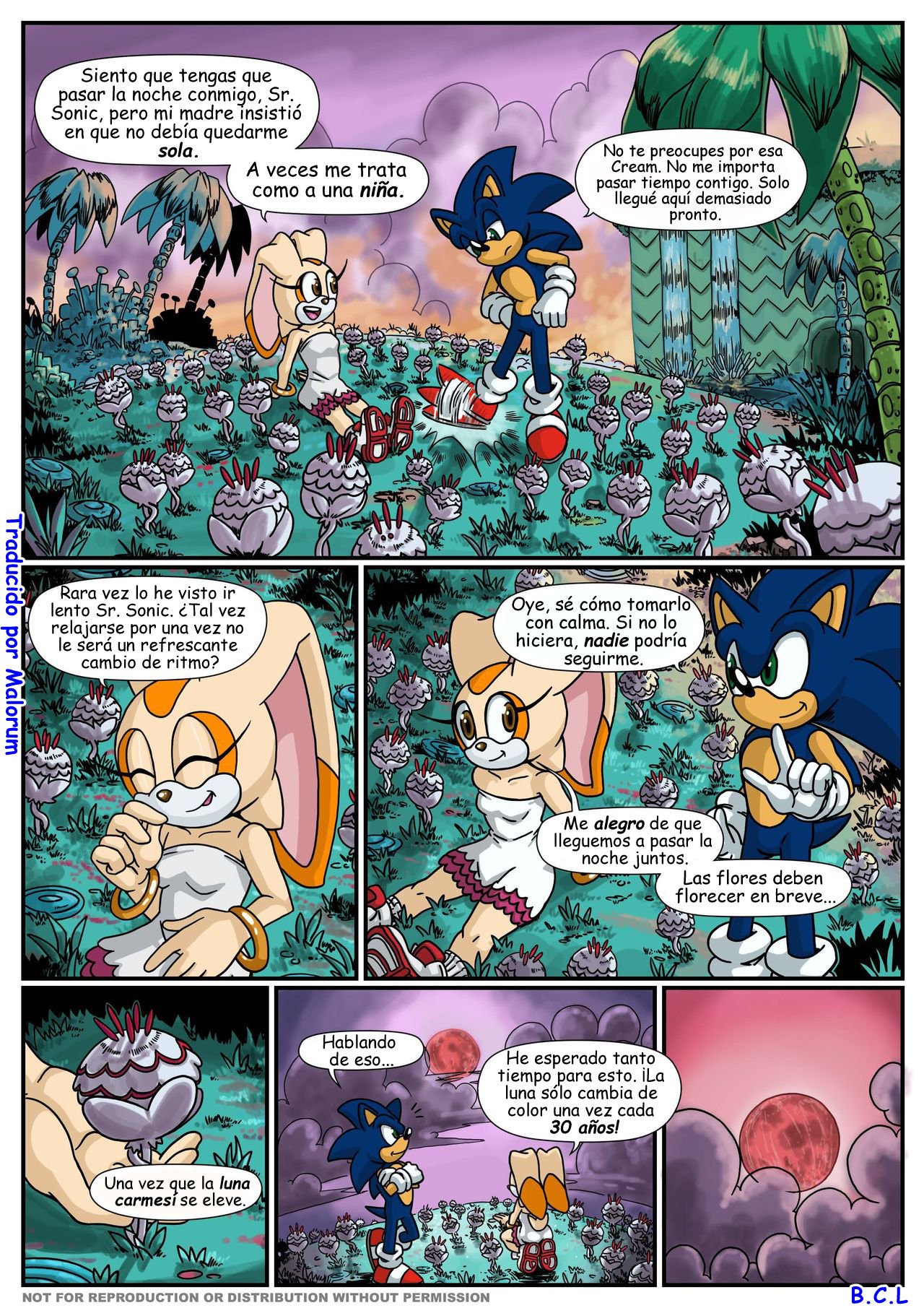 Crimson Moon: Part 1 | Luna Carmesí: Parte 1 page 2 full