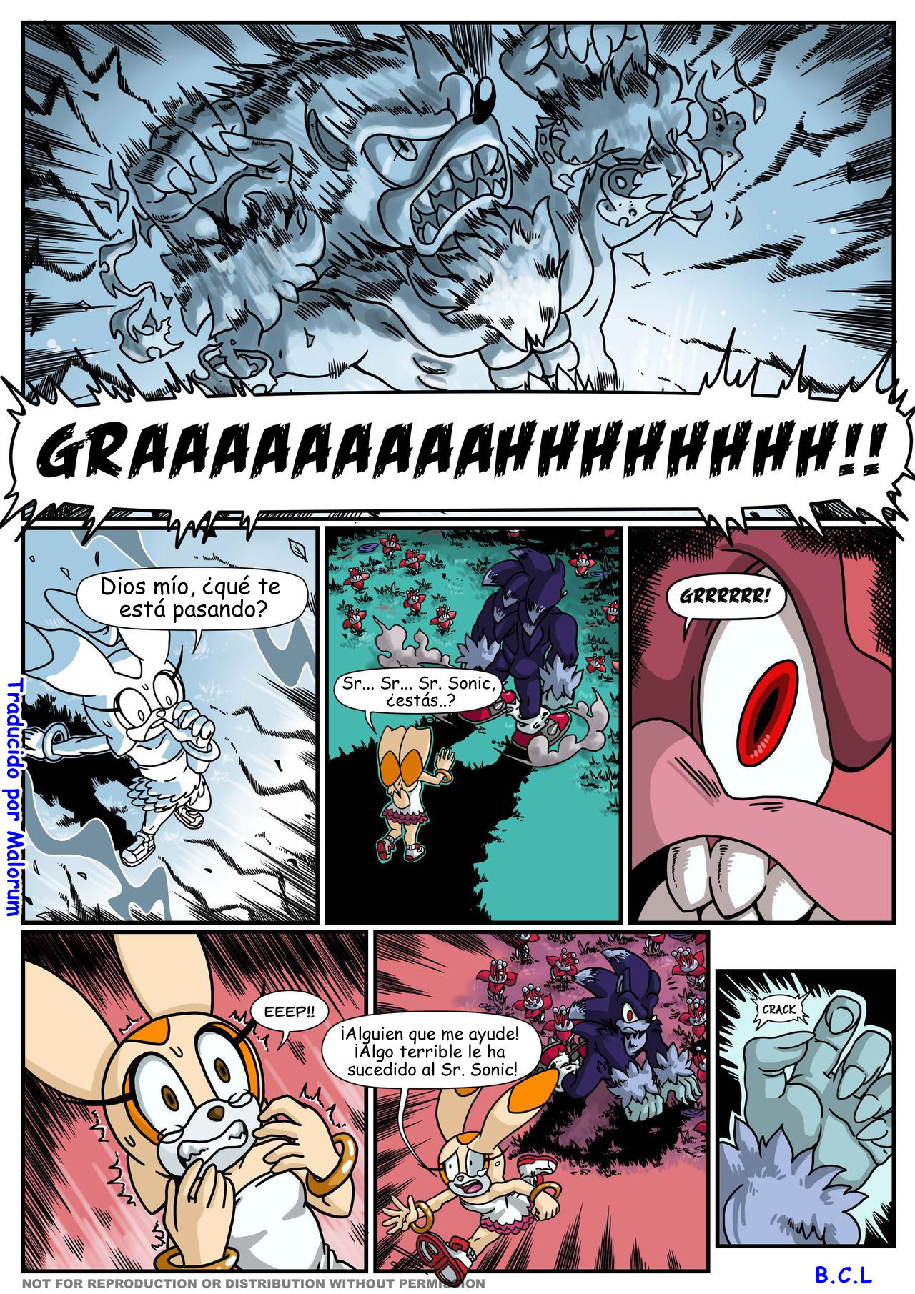 Crimson Moon: Part 1 | Luna Carmesí: Parte 1 page 4 full