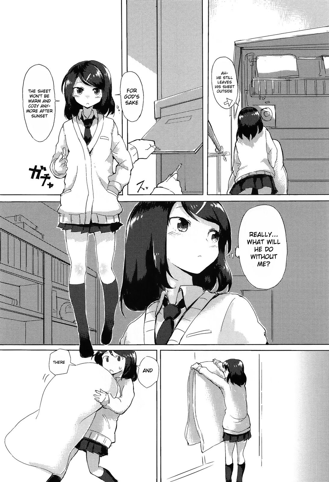 Hoshitate no Futon wa Ii Nioi ga Suru kara | Because the sun drenched sheets have a comfy smell page 4 full