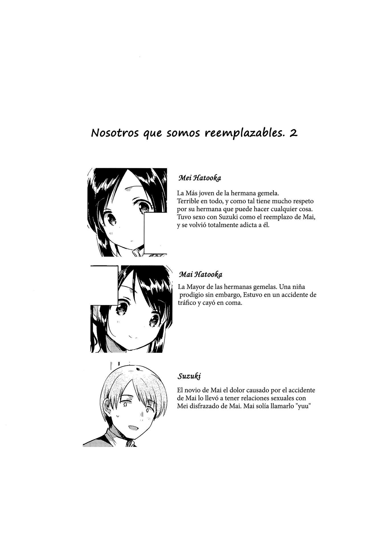 Kakegae no Aru Watashi-tachi 2 | Nosotras Que Somos Reemplazables. 2 page 3 full