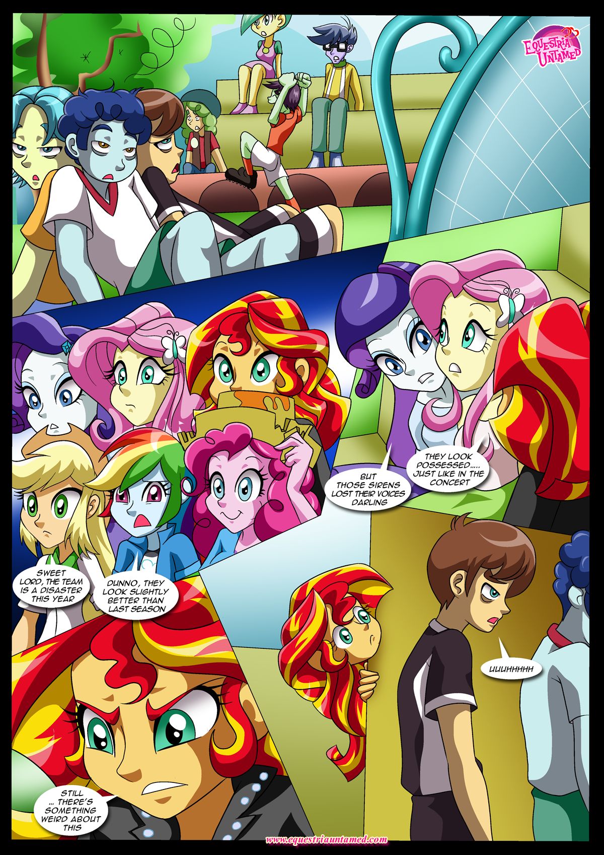The Dazzlings Revenge page 8 full