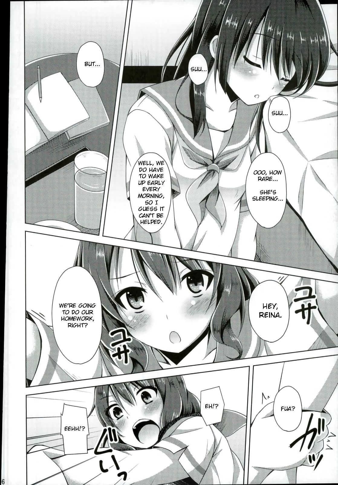 "Chotto Reinaa..." "Daijoubu Watashi ni Makasete" | "Wait, Reina..." "It's alright, leave it to me" page 3 full