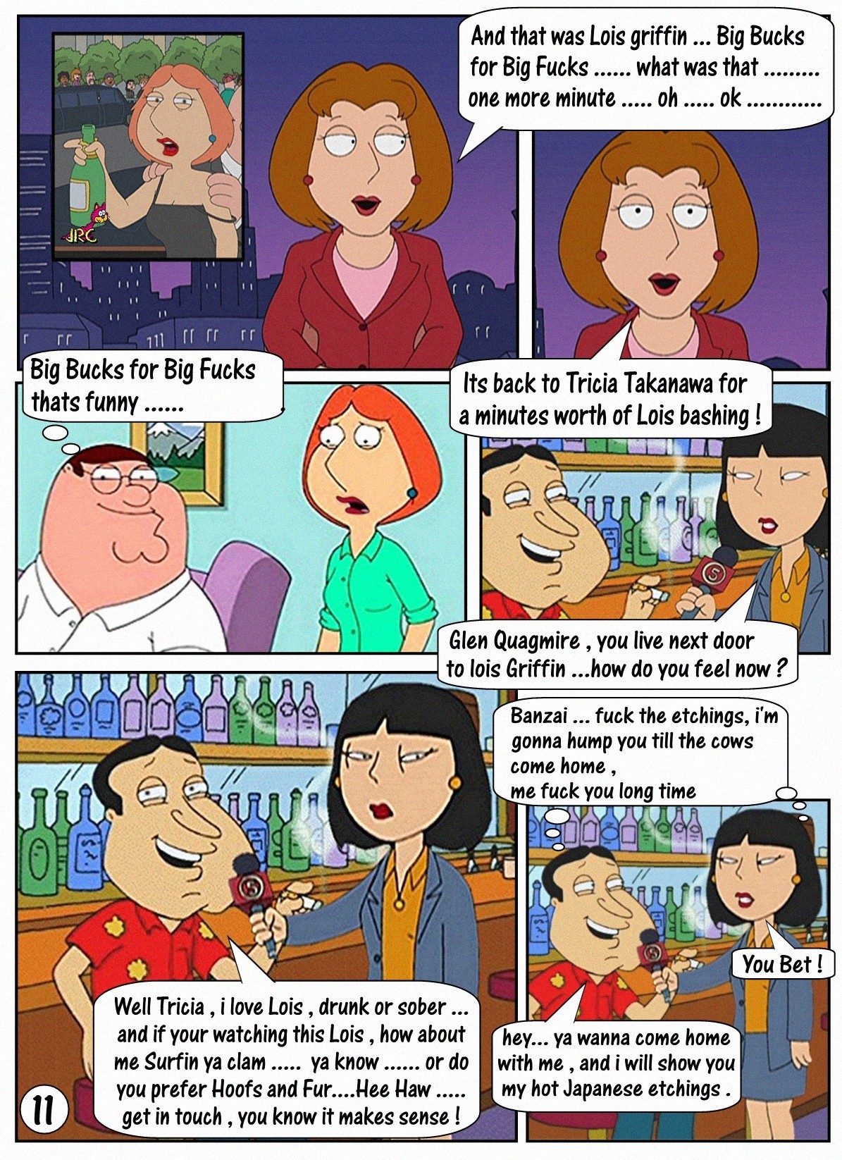 Family Guy —  — The Retrospective Adventures Of A Housewife Turned Porno Star — Lois page 3 full