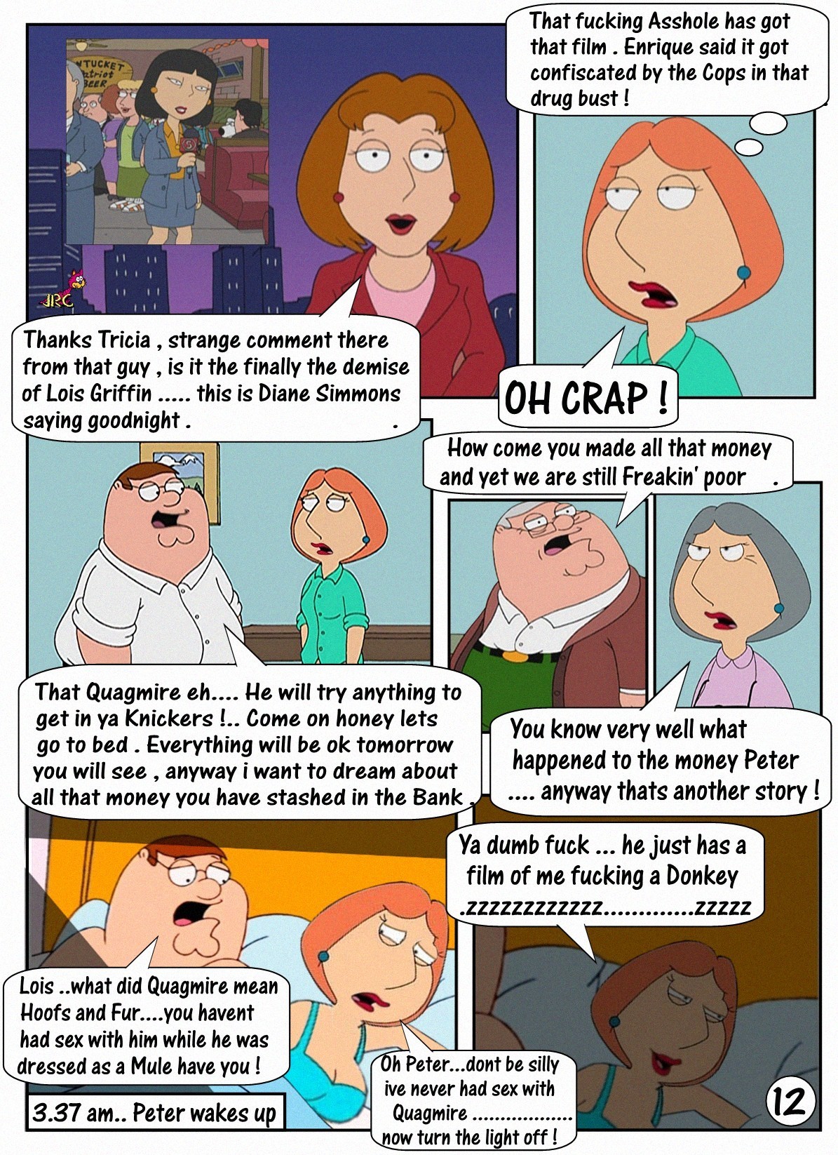 Family Guy —  — The Retrospective Adventures Of A Housewife Turned Porno Star — Lois page 4 full
