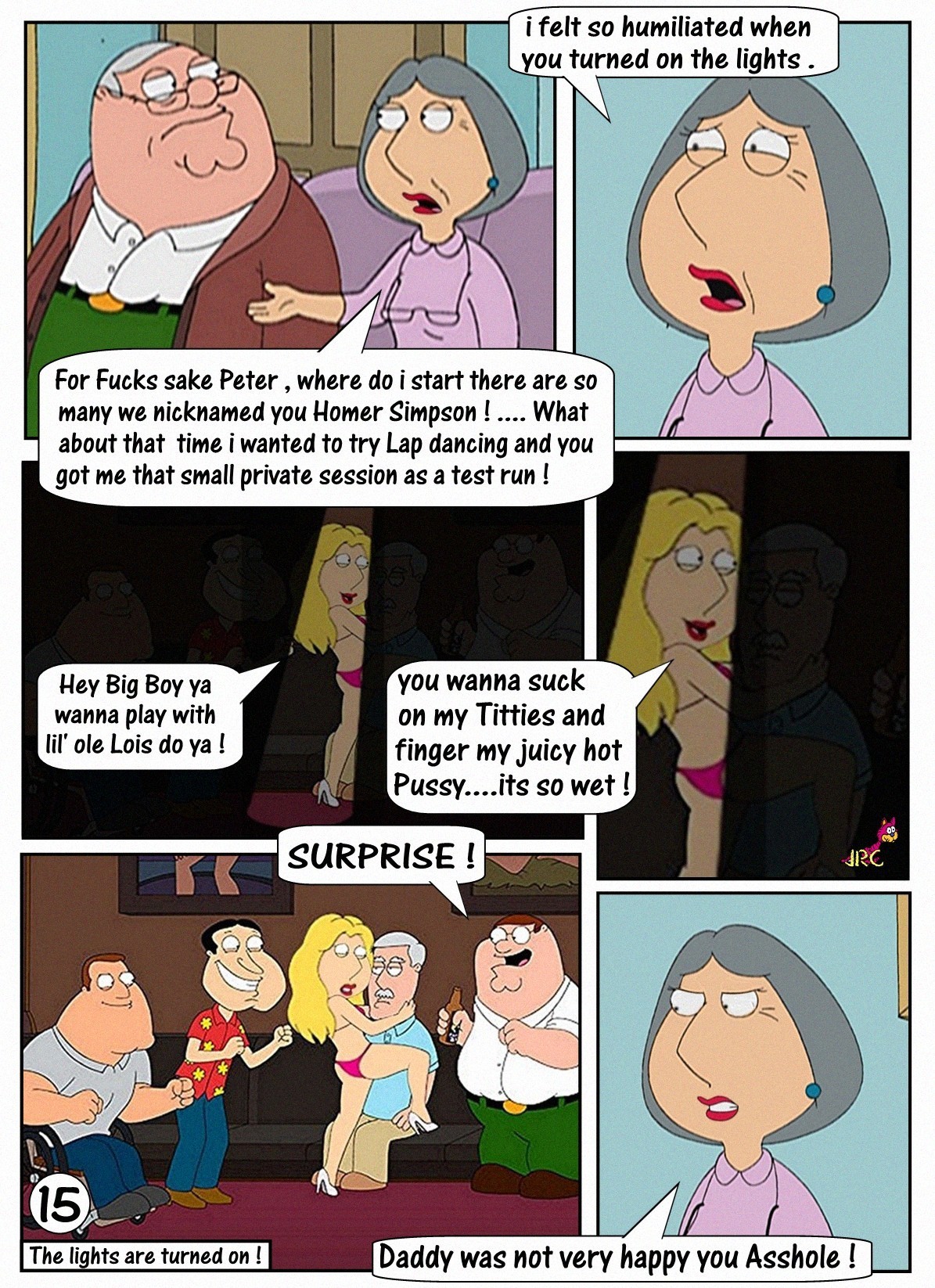 Family Guy —  — The Retrospective Adventures Of A Housewife Turned Porno Star — Lois page 7 full