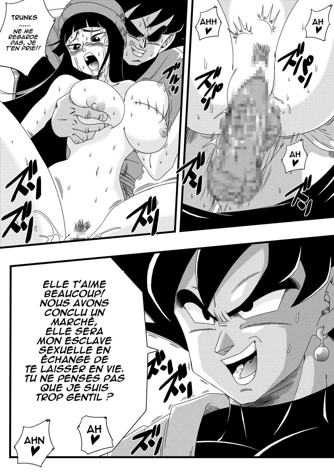Black, Mirai no Hero o Taosu! Teisou na Kanojo ga Gisei ni! | page 4 full