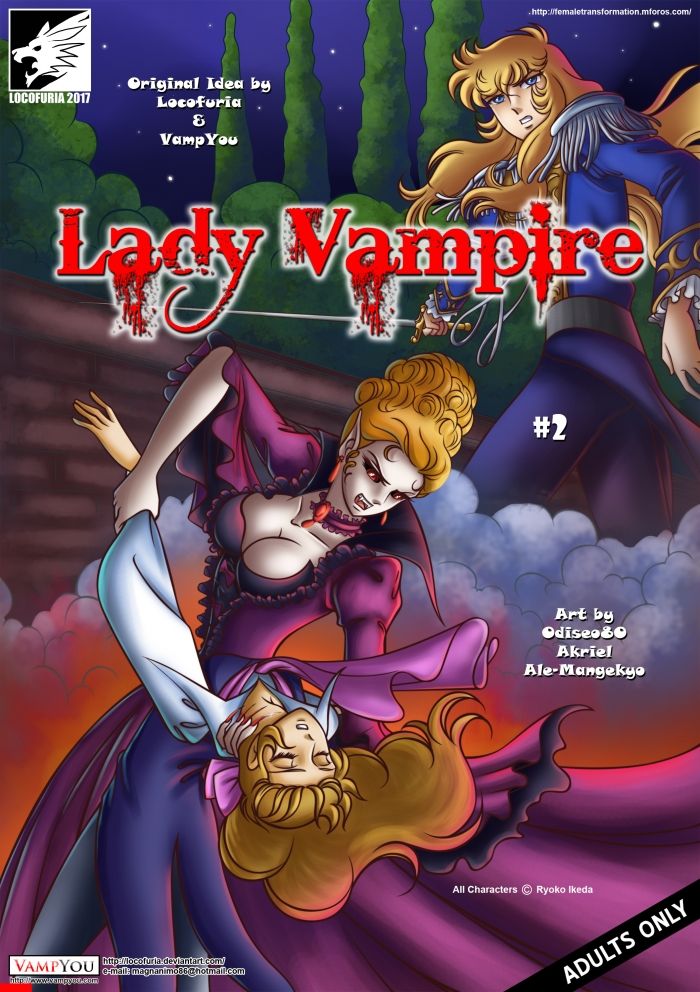 Lady Vampire 2 page 1 full